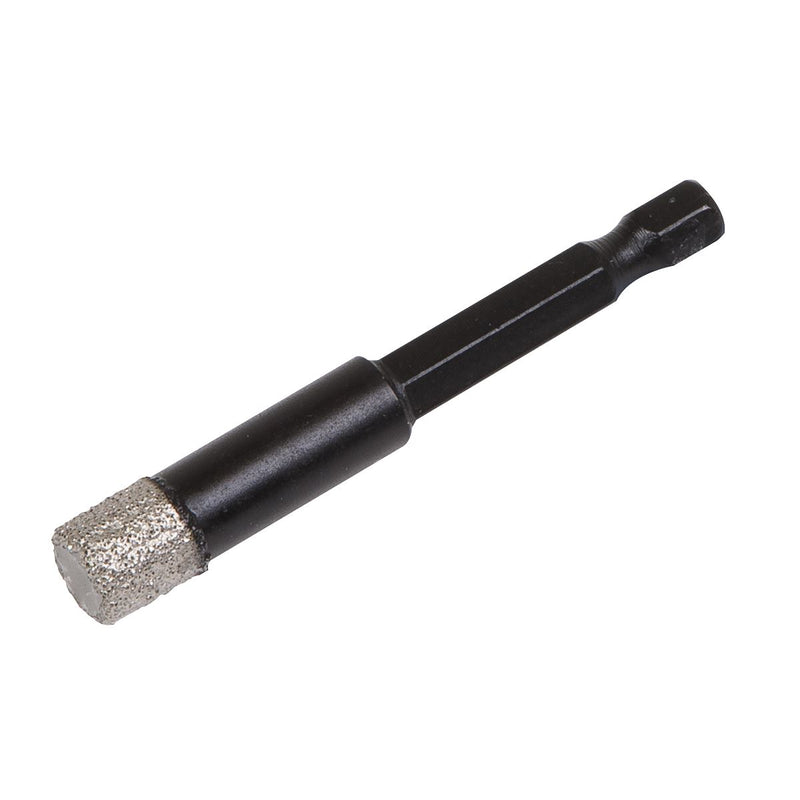 Sealey Diamond Drill Bit Hex 10mm DBD10H Sealey - Dynamic Drive