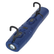 Sealey Blue Rechargeable 360° Inspection Lamp 7 SMD+3W LED Lithium-ion Sealey  - Dynamic Drive