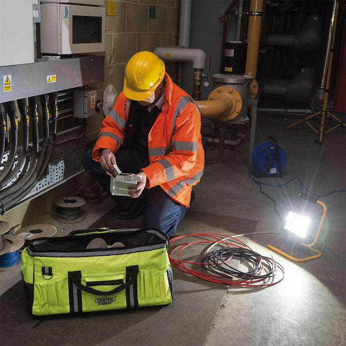 Draper Hi-Vis Tool Bag, 600mm 31085 Draper - Dynamic Drive