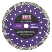 Sealey Cutting Disc Multipurpose Dry/Wet Use230mm WDMP230 Sealey - Dynamic Drive