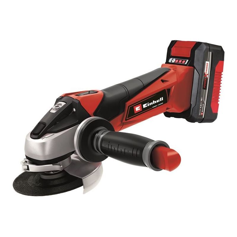Einhell TE-AG 18/115 Li Power X-Change Angle Grinder 18V 1 x 4.0Ah Li-ion Einhell - Dynamic Drive
