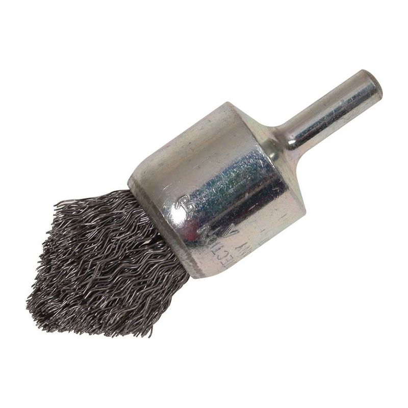 Lessmann Pointed End Brush with Shank 23/68 x 25mm, 0.30 Steel Wire Lessmann - Dynamic Drive