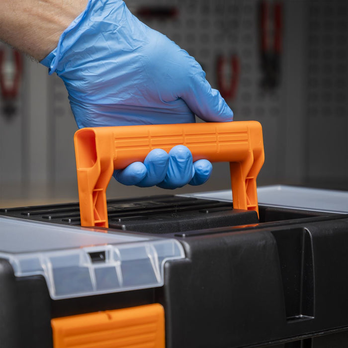 Sealey Toolbox with Tote Tray 500mm AP560 Sealey - Dynamic Drive