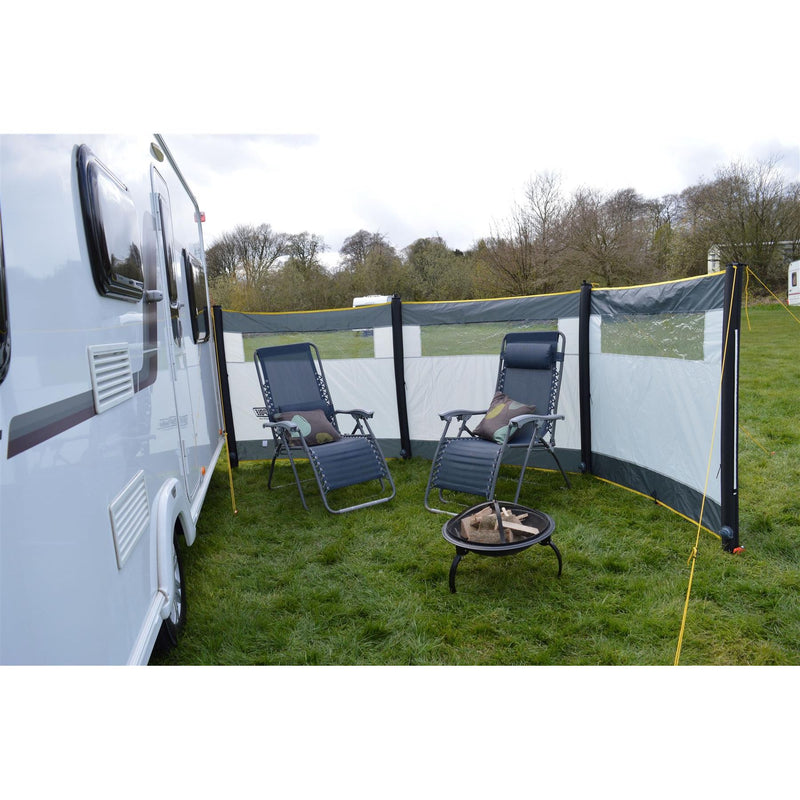 Maypole 3 Panel Inflatable Air Windbreak Blow-Up Camping Caravan With Free Pump Maypole  - Dynamic Drive