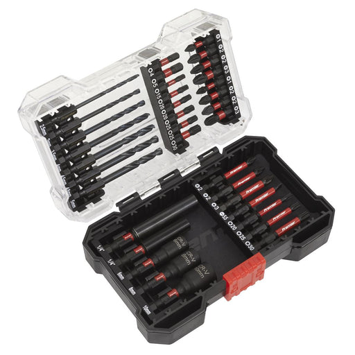 Sealey Power Tool Bit Set 35pc Impact Grade AK8284 Sealey - Dynamic Drive
