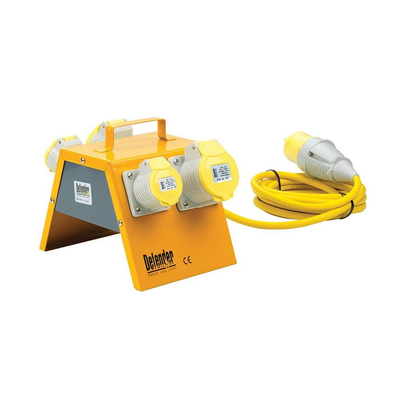 Defender Splitter Box 2 x 16A / 2 x 32A 110V 16A / 32A Defender - Dynamic Drive