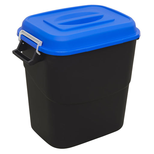 Sealey Refuse/Storage Bin 75L Blue BM75B Sealey - Dynamic Drive