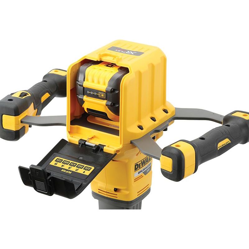 Dewalt Power Tools DCD240X2 XR FlexVolt Paddle Mixer 54V 2 x 3.0Ah Li-ion DeWALT Power Tools - Dynamic Drive