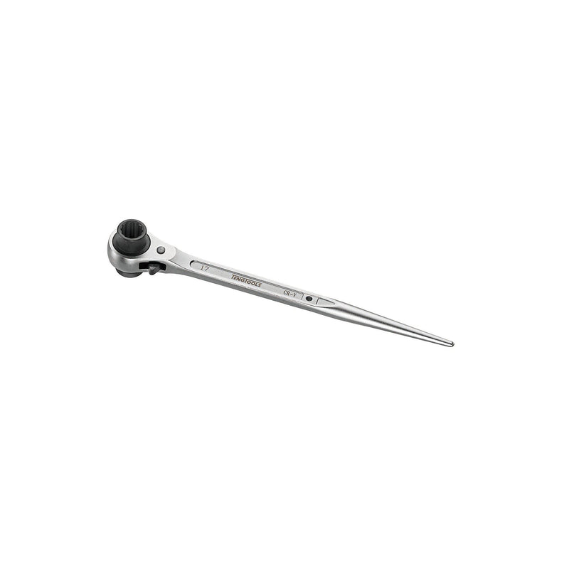 Teng Tools Ratcheting Construction Wrench 17 x 19mm Teng Tools - Dynamic Drive
