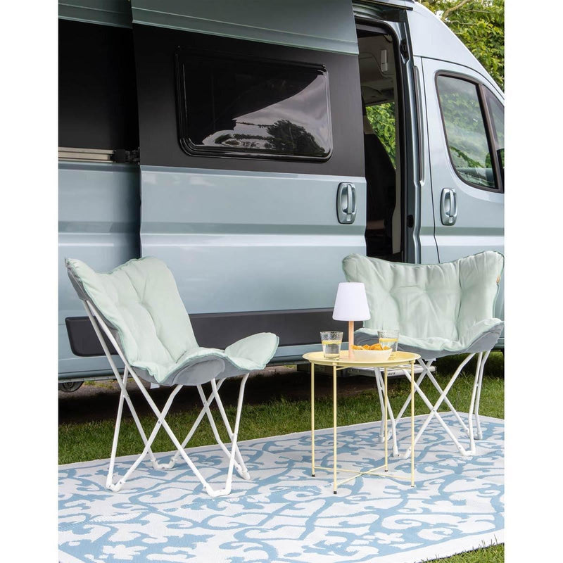 Bo-Camp Pastel Collection Chill Mat Lavardin Blue M Bo-Camp - Dynamic Drive