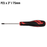 Teng Tools PZ Screwdriver PZ1 x 75mm M Teng Tools - Dynamic Drive
