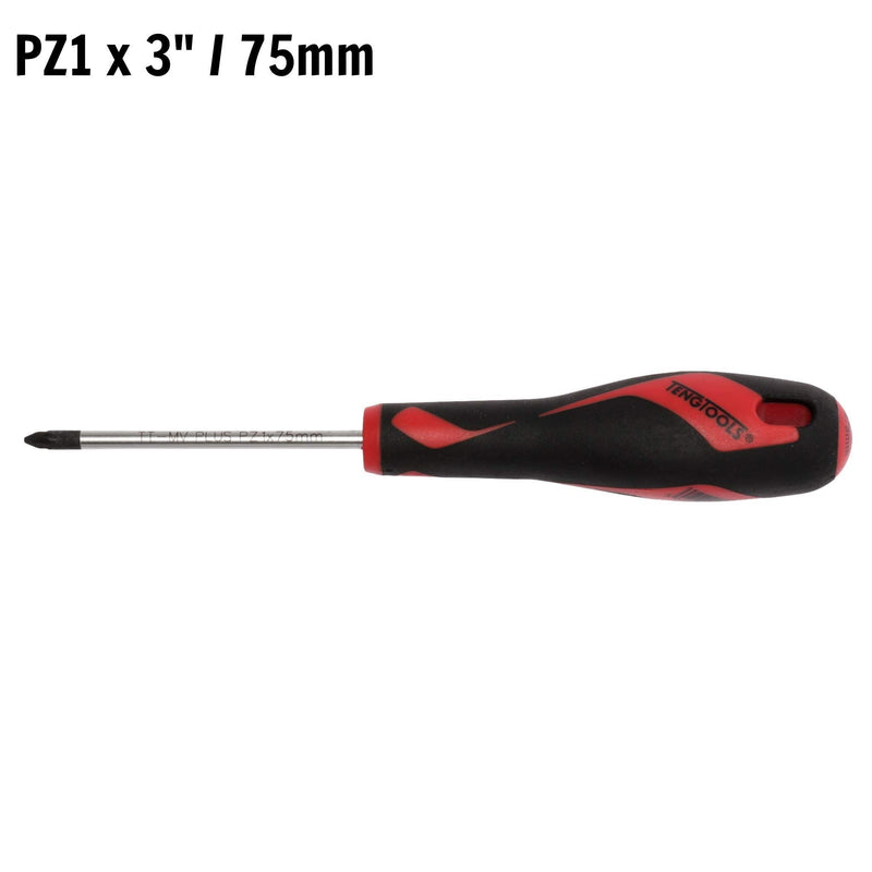 Teng Tools PZ Screwdriver PZ1 x 75mm M Teng Tools - Dynamic Drive