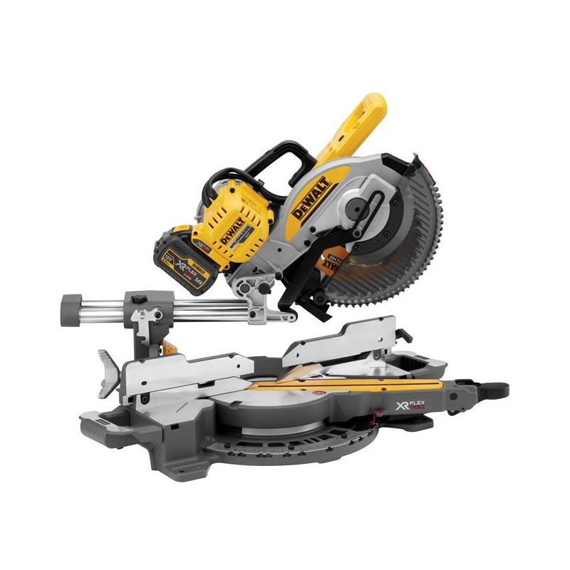Dewalt Power Tools DCS727T2 XR FlexVolt Slide Mitre Saw 250mm 54V 2 x 2.0Ah Li-ion DeWALT Power Tools - Dynamic Drive