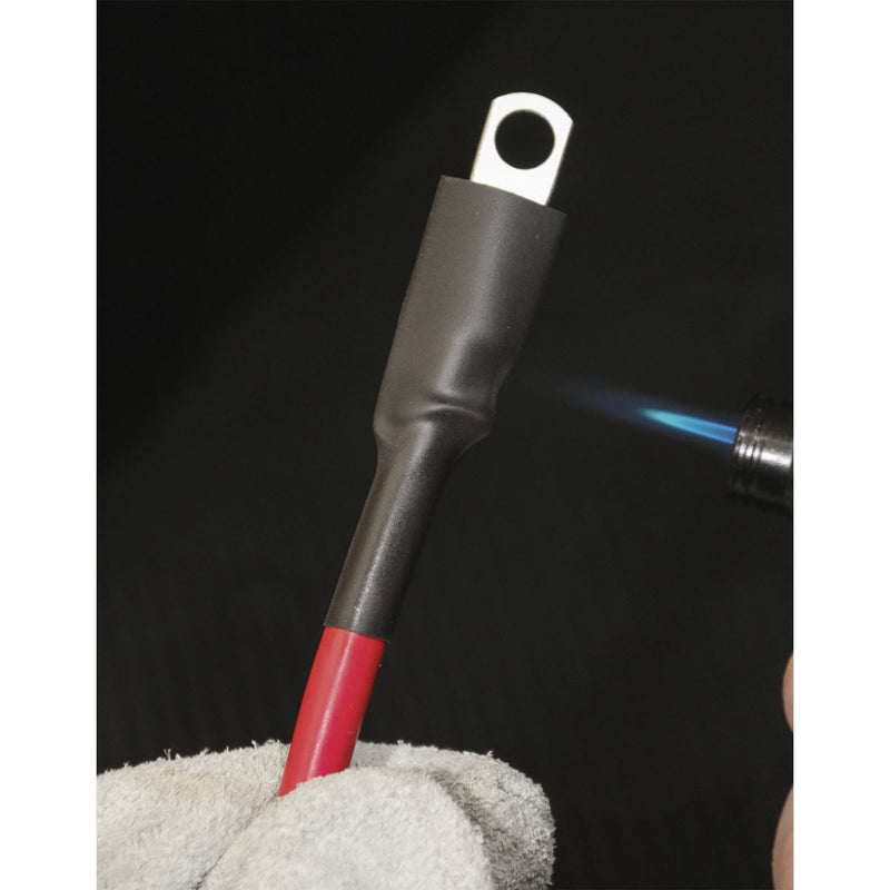 Sealey Heat Shrink Tubing Black 12.7-6.4mm 8m HST12708 Sealey  - Dynamic Drive