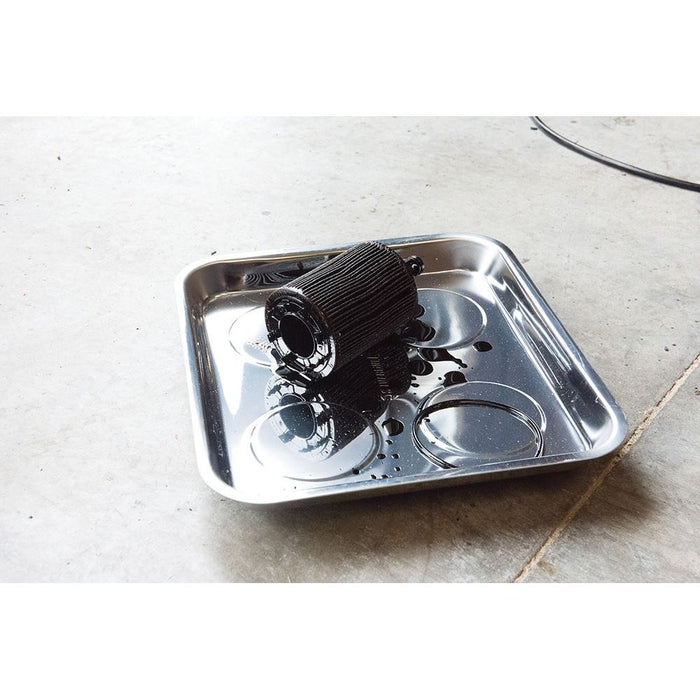 Silverline Magnetic Parts Tray 150 x 225mm Silverline - Dynamic Drive
