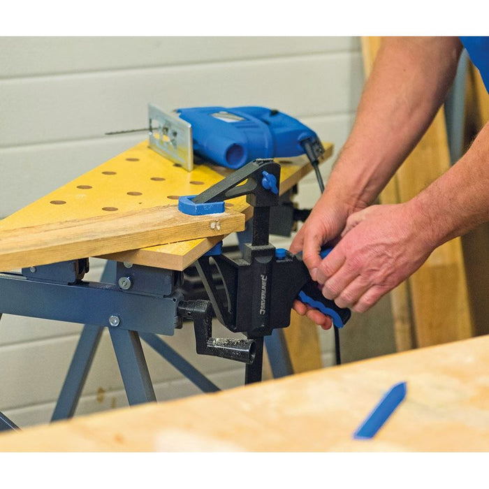 Silverline Quick Clamp Heavy Duty 450mm 633458 Silverline  - Dynamic Drive