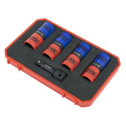 Sealey Alloy Wheel Double Ended Impact Socket Set 1/2"Sq Drive 5pc SX1820S Sealey - Dynamic Drive