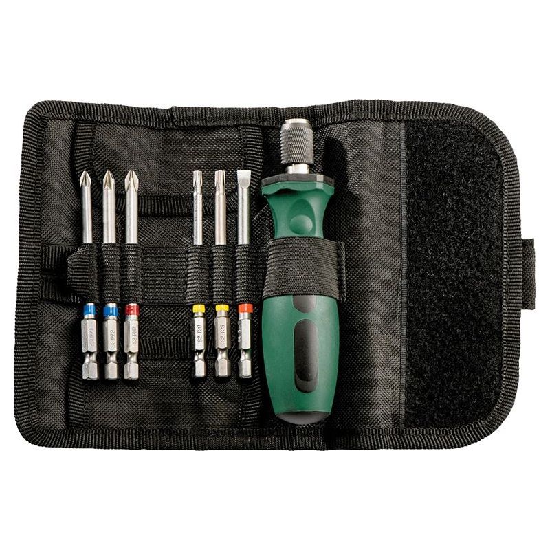 Metabo Bit Roll-Up Case Set, 7 Piece Metabo - Dynamic Drive
