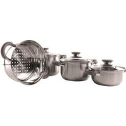 Via Mondo Chef 1 7Pce Stainless Steel Cookware Set 1165253 Via Mondo - Dynamic Drive