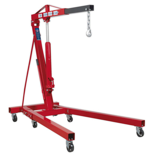 Sealey Folding Crane 1tonne 'KD' Type SC10 Sealey  - Dynamic Drive
