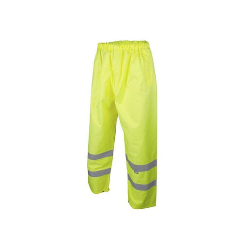 Scan Hi-Vis Motorway Trouser Yellow - L (40in) Scan - Dynamic Drive