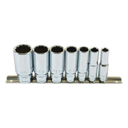 Laser Whitworth Deep Socket Set 3/8"D 7pc 6194 Laser - Dynamic Drive