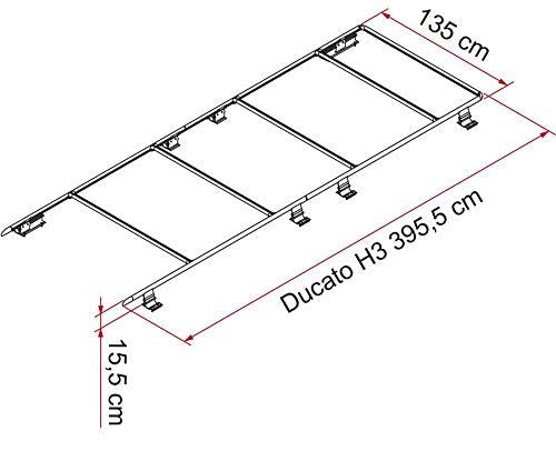 Fiamma Roof Rail Ducato H3 05808-03- Fiamma - Dynamic Drive