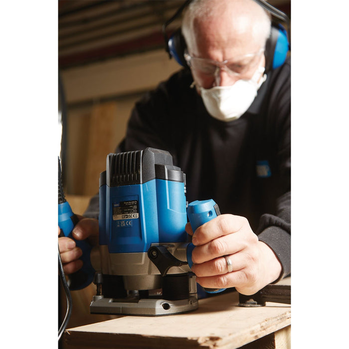 Draper 230V Variable Speed Router, 1/4", 1200W 02519 Draper - Dynamic Drive