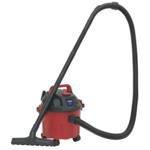 Sealey Vacuum Cleaner Wet & Dry 10ltr 1000W/230V PC102 Sealey - Dynamic Drive
