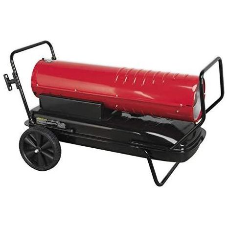 Sealey Space Warmer® Paraffin/Kerosene/Diesel Heater 215,000Btu/hr with Wheels Town Tools - Dynamic Drive