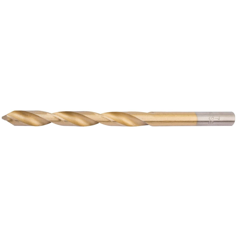 Draper HSS Titanium Drill Bit, 7.0mm 38838 Draper - Dynamic Drive