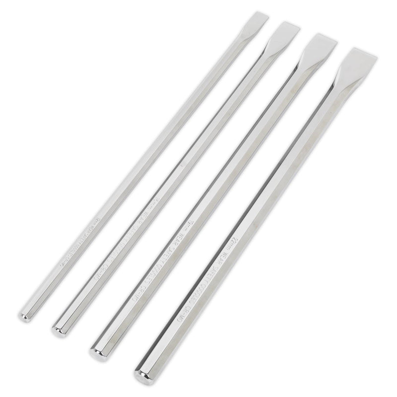 Sealey Chisel Set 4pc Extra-Long AK9148 Sealey - Dynamic Drive