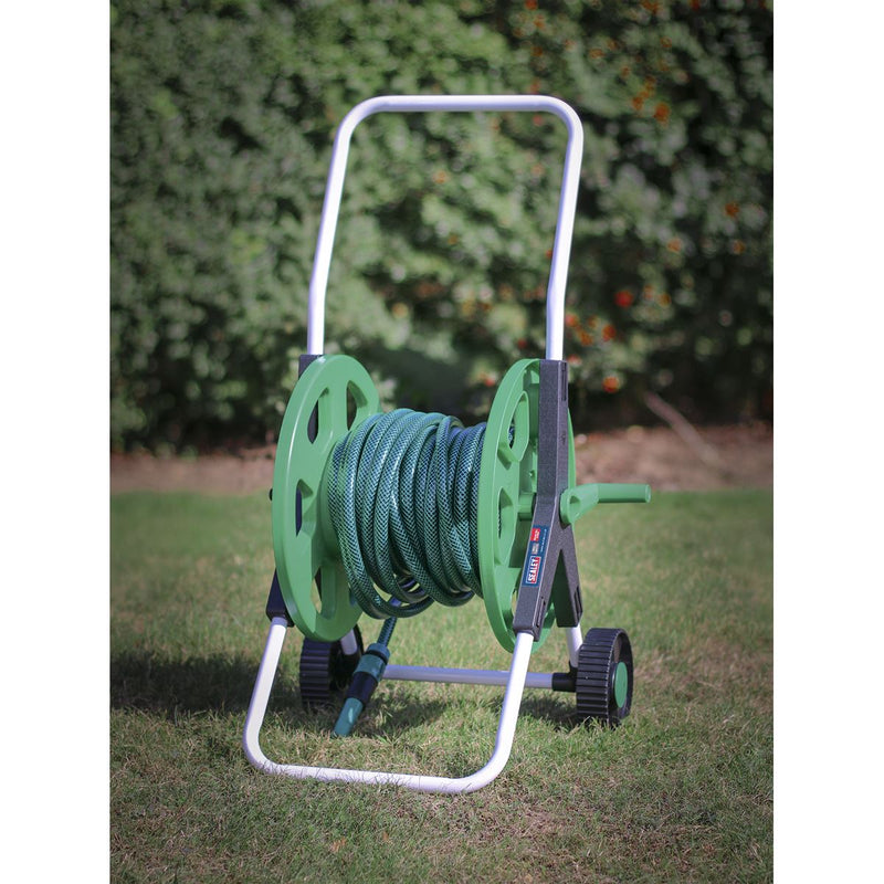 Sealey Garden Hose Trolley 60m Capacity GH60 Sealey - Dynamic Drive