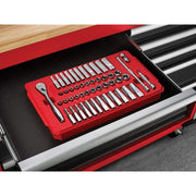 Milwaukee 932464944 1/4in Ratcheting Socket Set Metric & Imperial, 50 Piece Milwaukee - Dynamic Drive