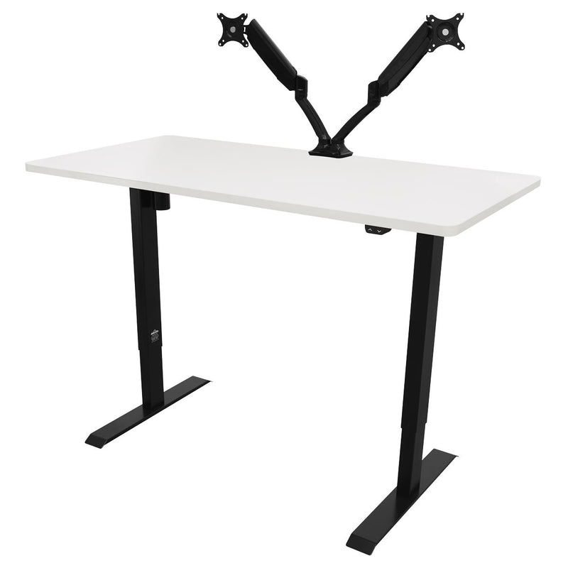 Dellonda Single Motor Adjustable-Height Electric Sit/Stand Desk - White Desktop Dellonda - Dynamic Drive