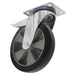 Sealey Heavy-Duty Rubber Castor Wheel Swivel with Total Lock152mm Trade Sealey - Dynamic Drive