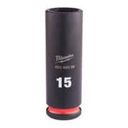 Milwaukee 15Mm 3/8 Impact Socket Deep-1Pc Ne 4932480289 Milwaukee - Dynamic Drive