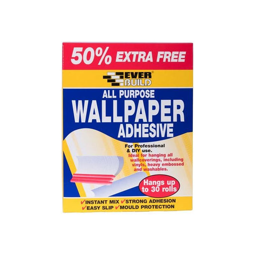 Everbuild Sika All Purpose Wallpaper Paste (30 Roll) Everbuild Sika - Dynamic Drive