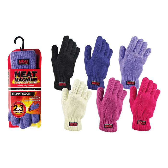Ladies thermal insulated gloves (assorted colours) 2643 UK Camping And Leisure - Dynamic Drive