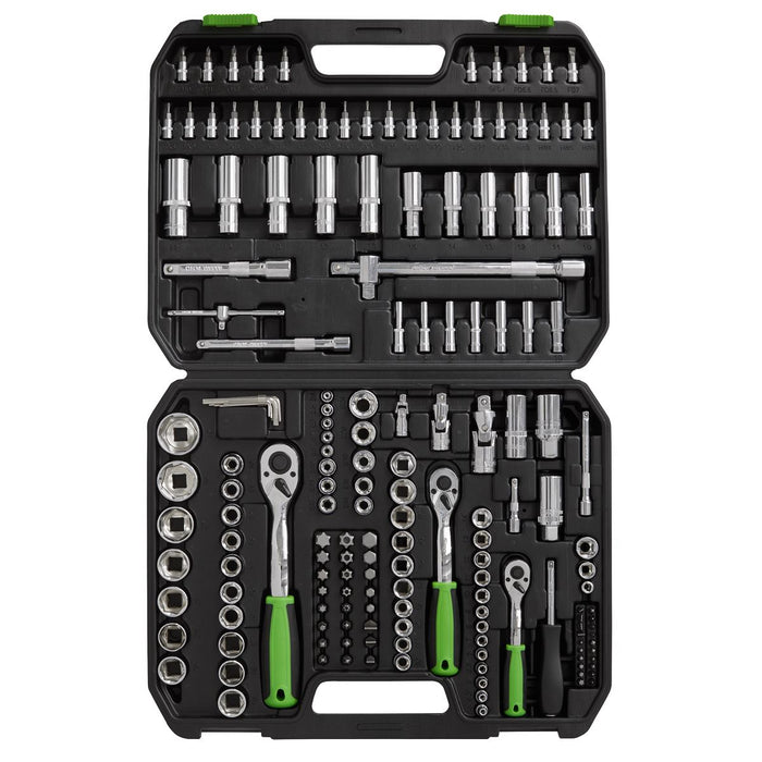Sealey Socket Set 171pc 1/4", 3/8" & 1/2"Sq Drive WallDrive® Metric Sealey  - Dynamic Drive