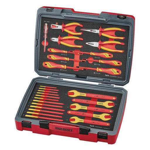 Teng Tools MECCA PRO TC-6 FOAM Electrician Tool Kit 29 Pieces Teng Tools - Dynamic Drive