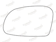 Summit Stick-On Standard Mirror Glass fits Citroen Saxo LHS Summit - Dynamic Drive