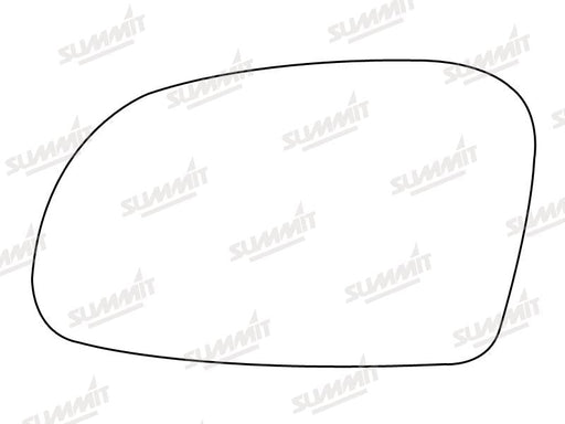 Summit Stick-On Standard Mirror Glass fits Citroen Saxo LHS Summit - Dynamic Drive