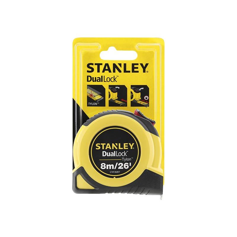 Stanley® Hand Tools DualLock™ Tylon™ Pocket Tape 5m/16ft (Width 19mm) STANLEY® Hand Tools - Dynamic Drive