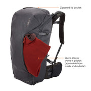 Thule AllTrail X 35L hiking backpack - Obsidian Thule - Dynamic Drive