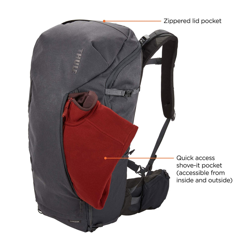 Thule AllTrail X 35L hiking backpack - Obsidian Thule - Dynamic Drive