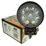 MAYPOLE High Intensity 12/24V Spot LED Work Lamp 9" 27W 1400 Lumens Maypole - Dynamic Drive