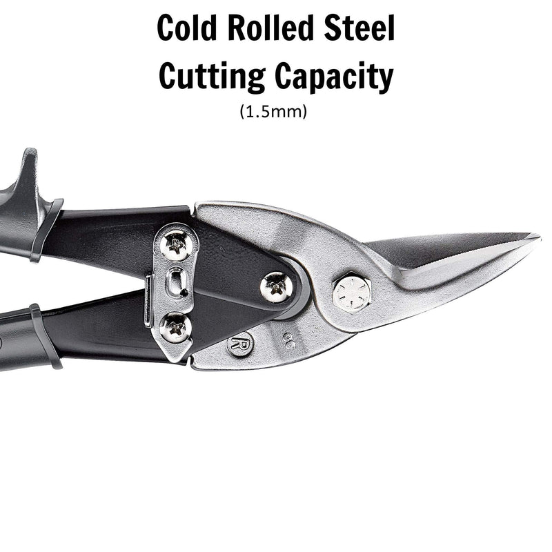 Teng Tools Tin Snip High Leverage Right/Straight Teng Tools - Dynamic Drive