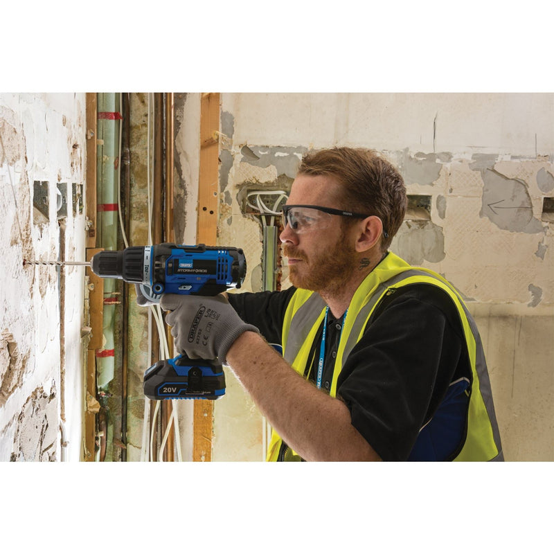 Draper Storm Force 20V Combi Drill, 2 x 2.0Ah Batteries, 1 x Charger Draper - Dynamic Drive
