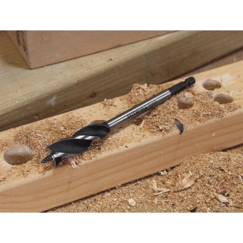 Faithfull Tri-Point Speed Auger Bit 16mm Faithfull - Dynamic Drive